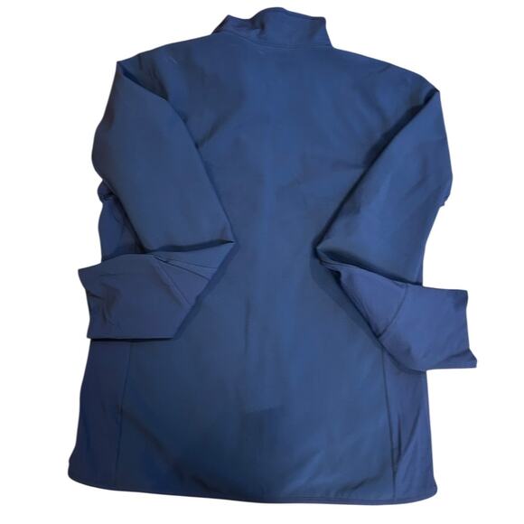 PATAGONIA Navy Blue M's Adze Hybrid Full Zip Outdoor Windbreaker Jacket Medium - Picture 3 of 9